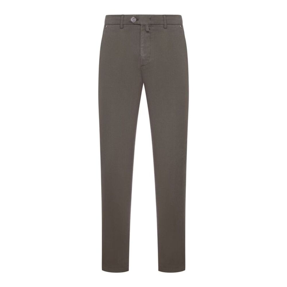 Kiton Men Slim-Fit Cotton Trousers